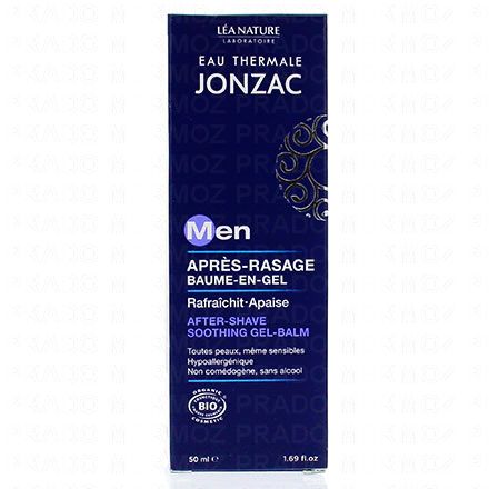 Men Après-rasage baume-en-gel bio tube 50ml