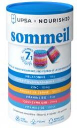 x Nourished Gummies 7en1 Sommeil 30 Gummies - Boîte 30 gummies