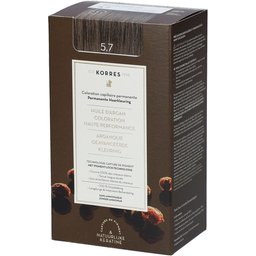 Huile d'argan Coloration Permanente Châtain Clair Marron 5.7