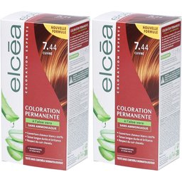 Elcea Coloration Experte Permanente 7.44 Cuivré