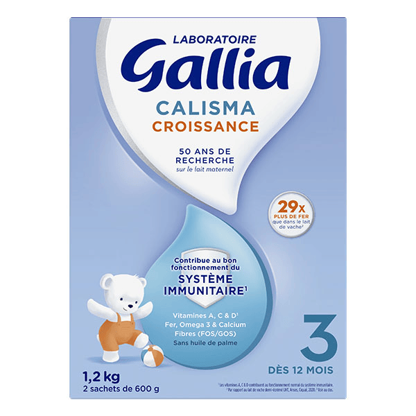 Calisma Croissance Lait 3ème Age 1,2Kg