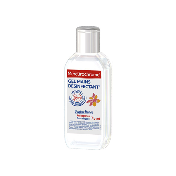 Gel Mains Désinfectant Monoï 75ml