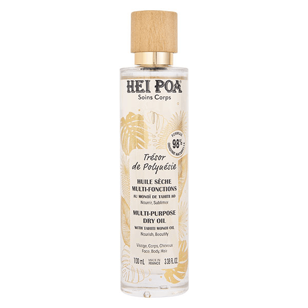 Huile Sèche Multi-Fonctions Trésor de Polynésie - au Monoï de Tahiti AO 100ML