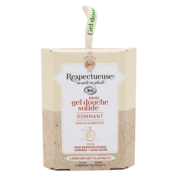 Mon Gel Douche Solide Gommant Amande Bio 75g