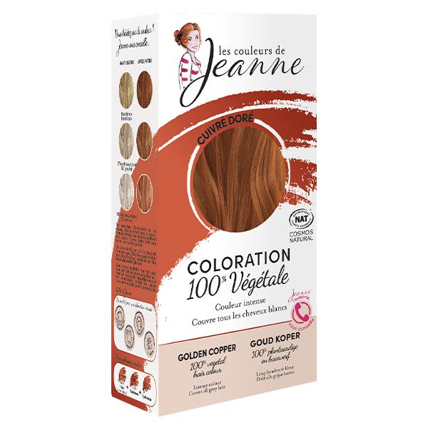 Coloration Végétale Cuivré Doré Bio 100g