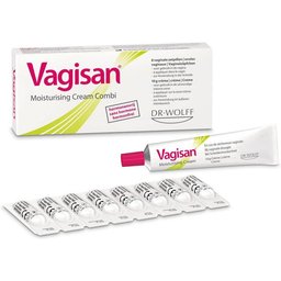 MoistCream Combi Crème vaginale + 8 Ovules