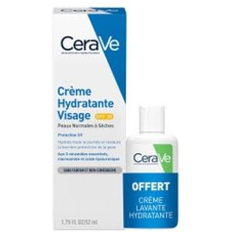 Cerave® Crème Visage SPF30 52ml + Crème Lavante 20ml