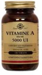 Vitamine A Sèche 5000 UI 100 Comprimés - Flacon 100 comprimés