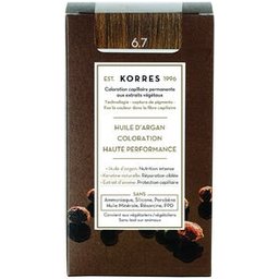 Huile d'Argan Coloration 6.7 Blond Foncé Marron 50ml
