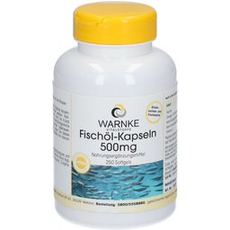 Huile de poisson 500mg Gélules