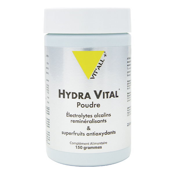 HYDRA VITAL® Electrolytes Alcalins & Superfruits Poudre 150g
