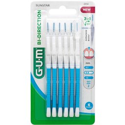 ​Gum® Bi-Direction, Brossette interdentaire conique fine 0,9 mm