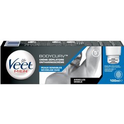 Veet Men Bodycurv Crème Dépilatoire Aisselles Peaux Sensibles