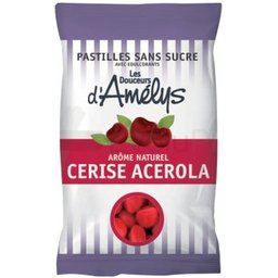 Le Douceurs D'Amelys Cerise Acérola Sans Sucre 80g