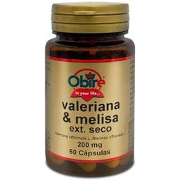 Valeriana & Melisa 200mg 60caps