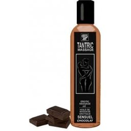 Eros-Art Huile de Massage Tantrique Aphrodisiaque Chocolat 100ml