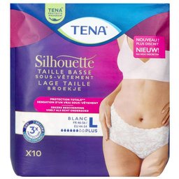 Silhouette Plus Blanc Taille Basse L