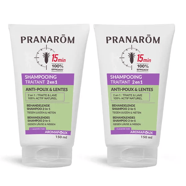 Pranarôm Aromapoux Duo Shampooing 2x150 ml Promo