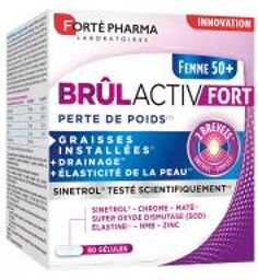 Forté Pharma Brûlactiv Fort Femme 50+ Perte de Poids 60 Gélules - Boîte 60 gélules