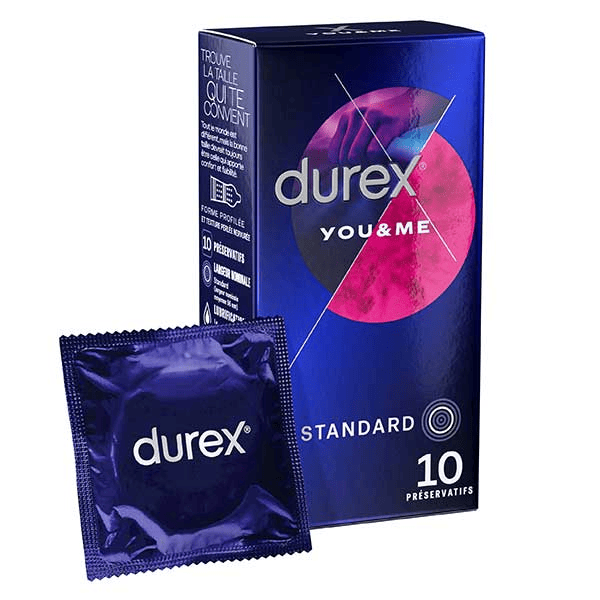 Préservatifs You & Me - 10 Préservatifs Retardants et Stimulants