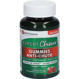 Expert Cheveux Gummies Anti Chute 60uts