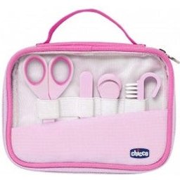 Ensemble d'hygiène rose