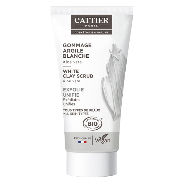 Argile Blanche Gommage Aloe Vera Bio 30ml