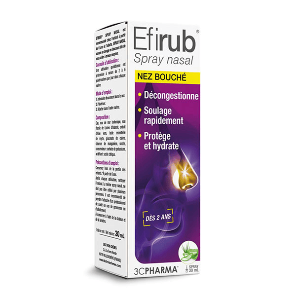 Efirub Spray Nasal Dès 2 ans 20ml