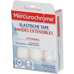 Mercurchorme® Bandes extensibles 8 cm x 3 m