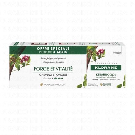 Force et vitalité Keratincaps 3x30 Capsules