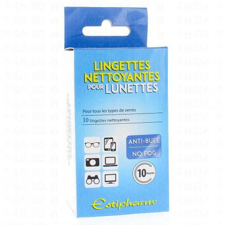 Lingettes nettoyantes pour lunettes x30