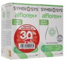 Symbiosys Alflorex+ Boite 30 Gélules Duo - Lot 2 x 30 gélules