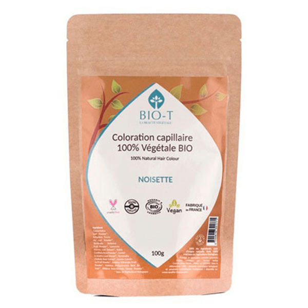 Coloration Végétale noisette - Bio et 100% naturel - 100g