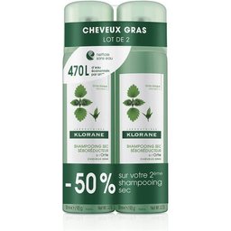 Shampooing Sec Séboréducteur À L’Ortie 2x150ml