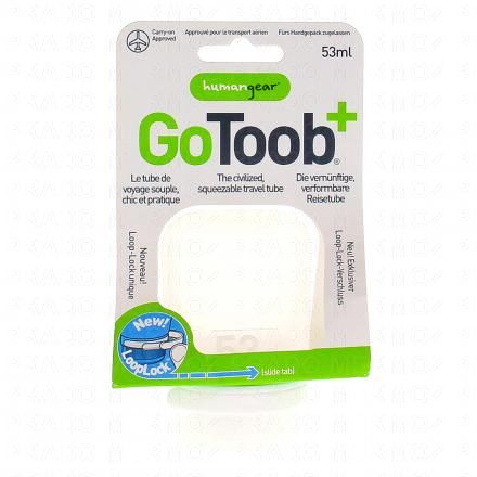 GoToob+ Tube de voyage souple 1 tube 53ml transparent