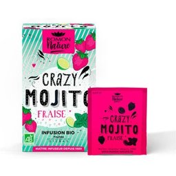Crazy Mojito Fraise Infusion Bio 16 Sachets