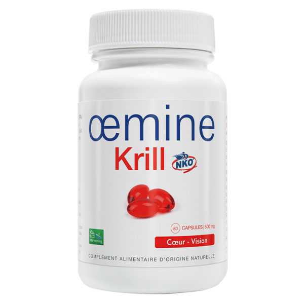 Krill NKO Cœur et Vision 80 capsules