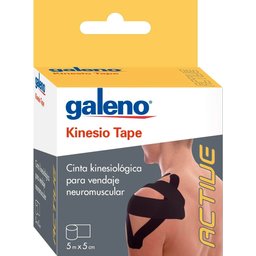 Kinesio Tape 5Mx5cm Noir 1 ut