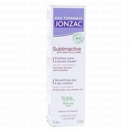 Sublimactive - Contour Yeux et Lèvres Lissant bio 15ml
