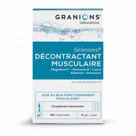 Décontractant musculaire 60 comprimés unité