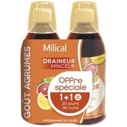Milical Draineur Ultra Agrumes (Lot De 2)