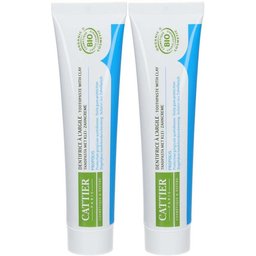 Cattier Dentifrice reminéralisant à l'argile Propolis