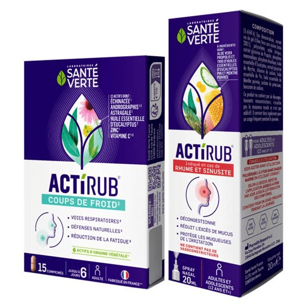 Pack Actirub Coups de Froid