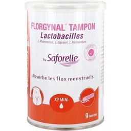 Florgynal Tampon Compact Mini 9 Tampons