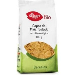 Granero Alimentacion Copos Maiz Tostado Bio 400g