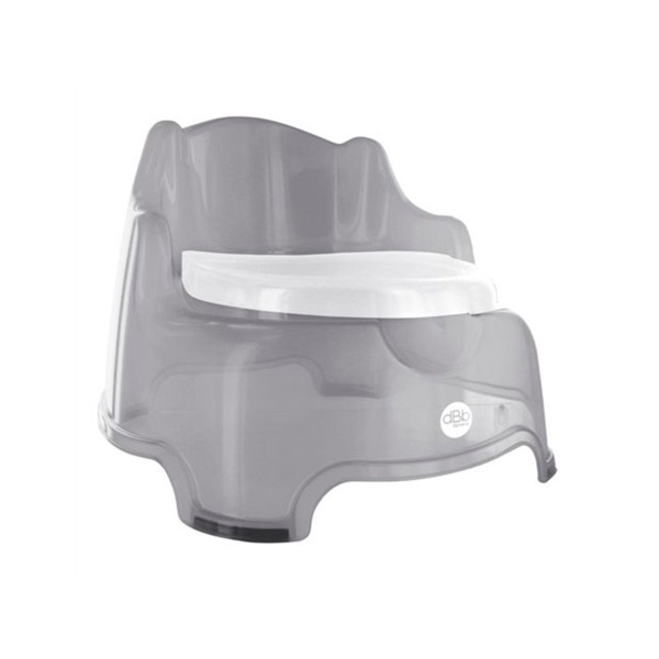 Fauteuil Pot 3 en 1 Gris Pailleté Translucide