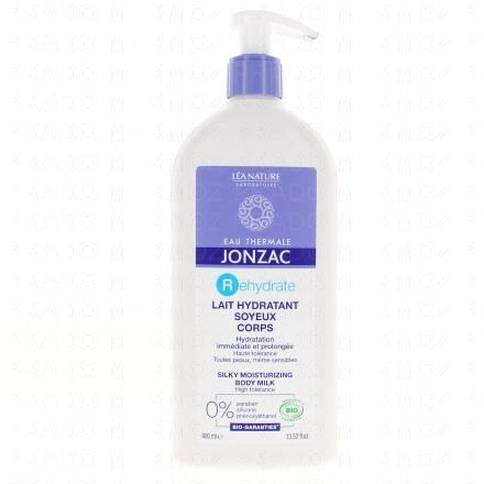 Rehydrate lait corps réhydratant bio flacon pompe 400ml