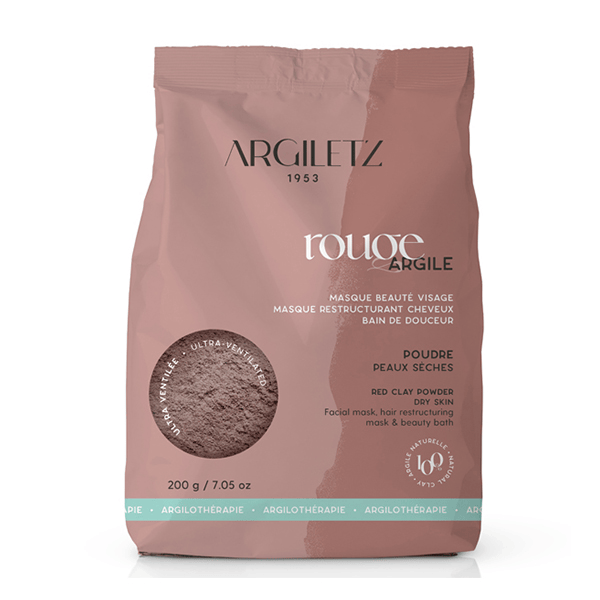 Argiles de Couleur Argile Rouge Ultra Ventilée 200g