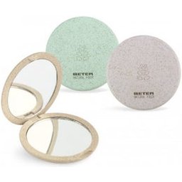 Miroir doublement collant en fibre naturelle 1pc