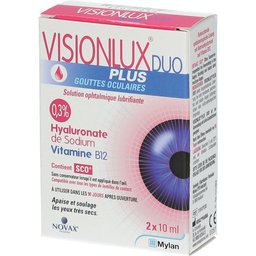 Visionlux® Plus DUO Gouttes oculaires